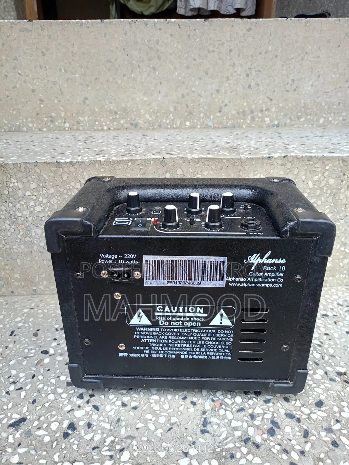 Guitar Amplifier Alphanso 10 Watt Rock10 (অরজিনাল ও একদম নতুন)