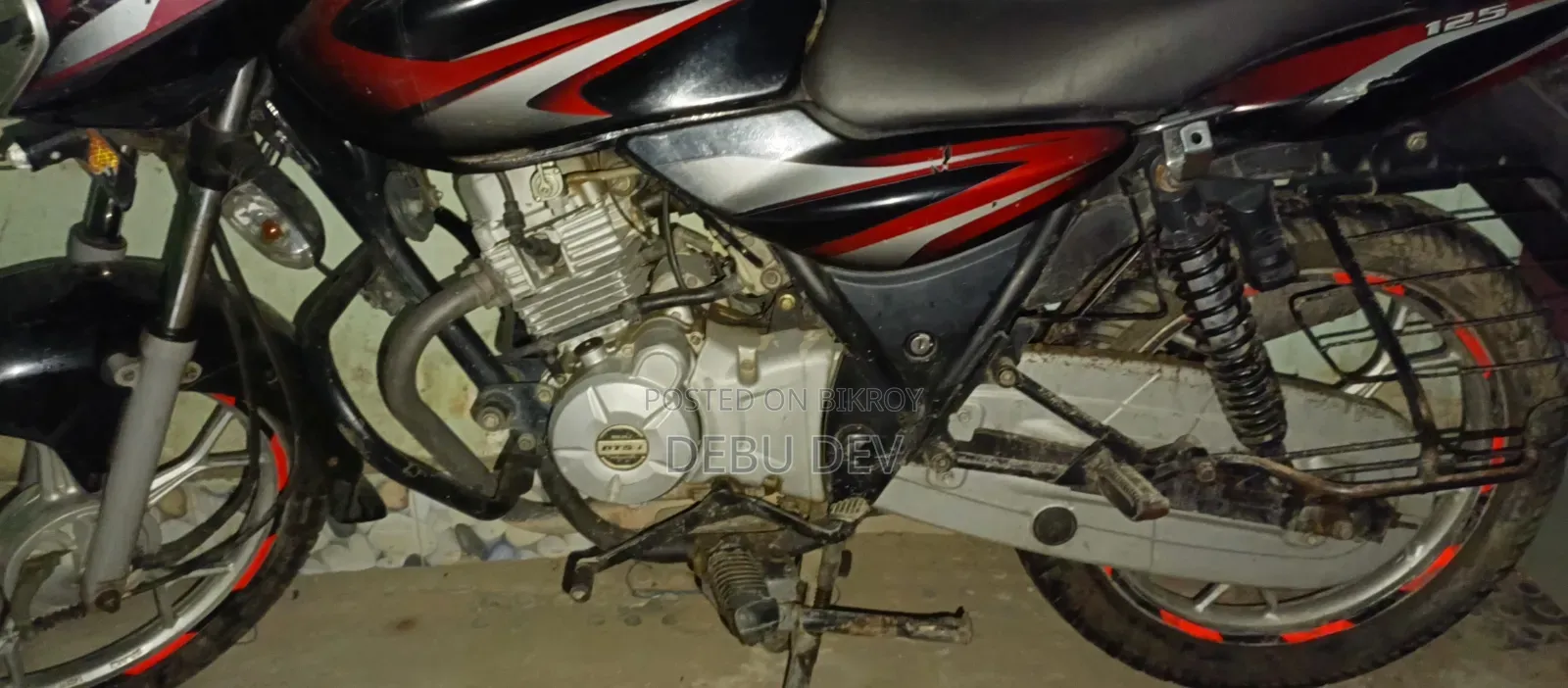 Bajaj Discover 125 2017 Black