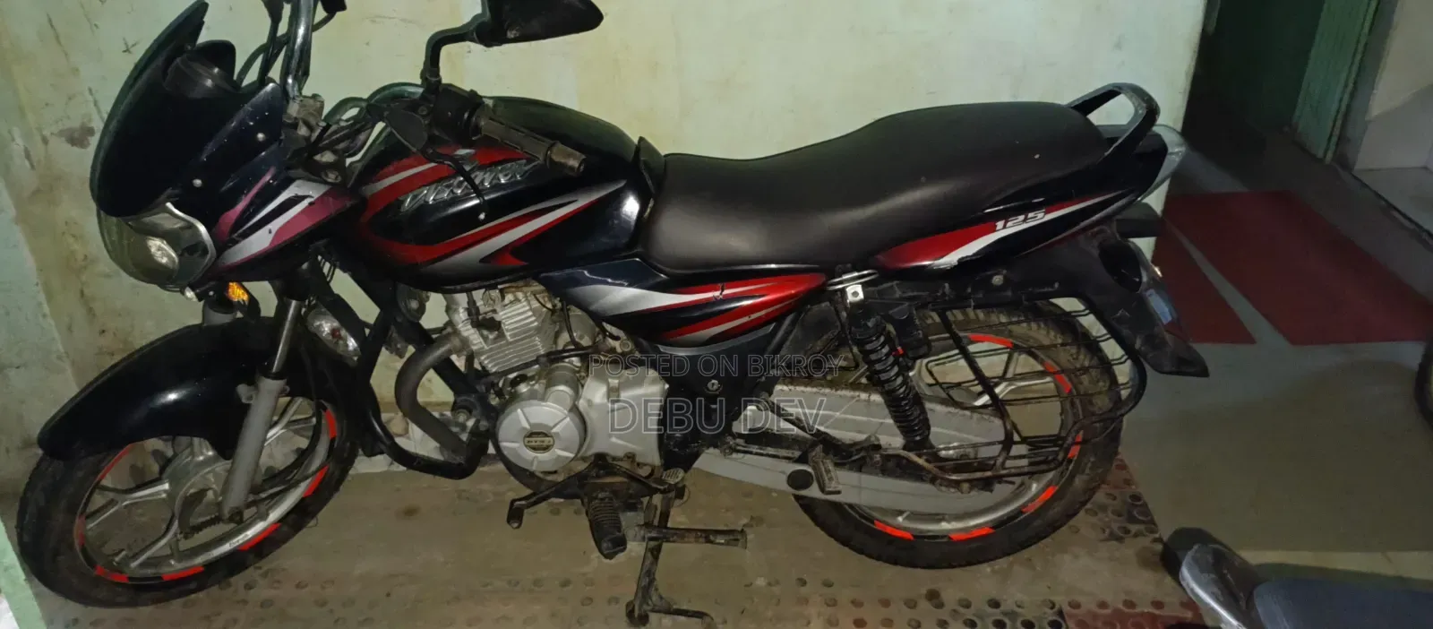 Bajaj Discover 125 2017 Black