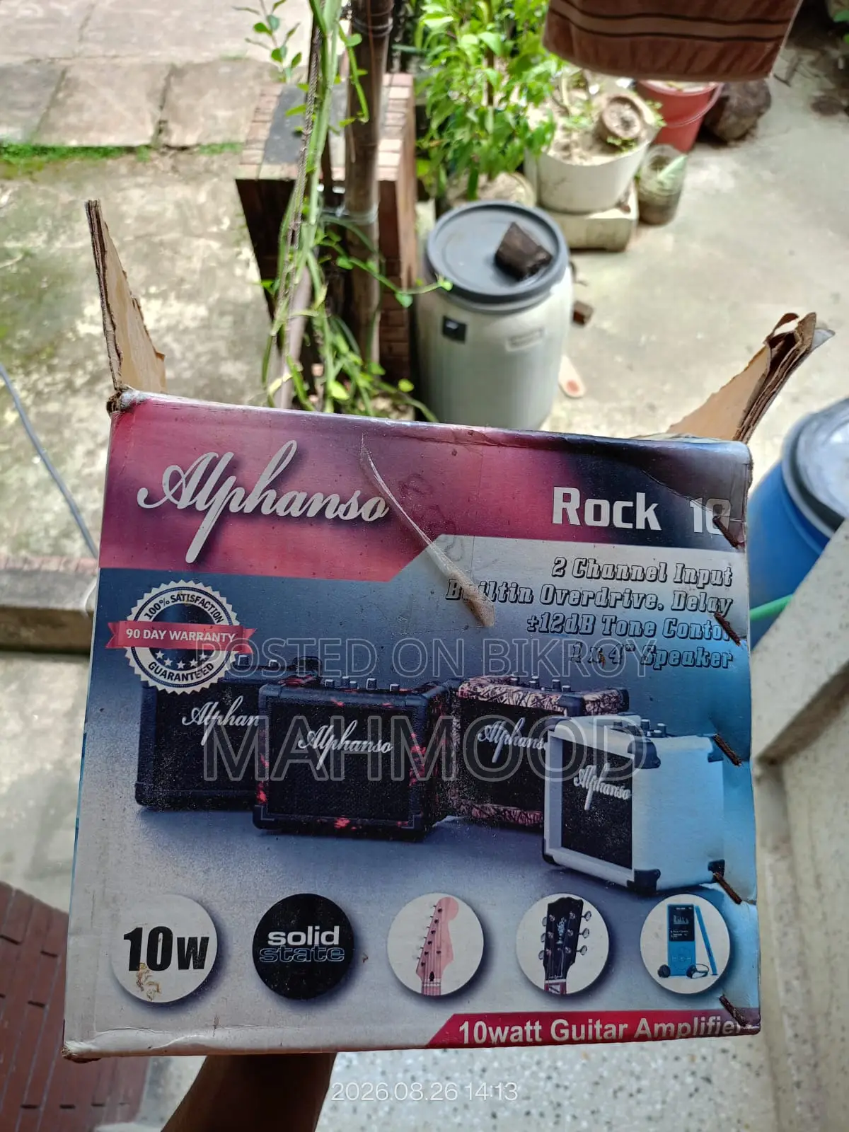 Guitar Amplifier Alphanso 10 Watt Rock10 (অরজিনাল ও একদম নতুন)