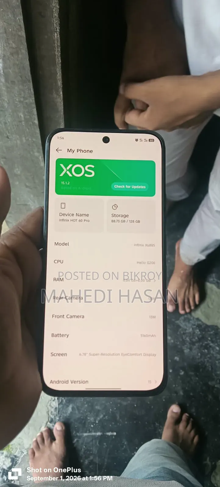 Infinix Hot 60 Pro 128GB Black