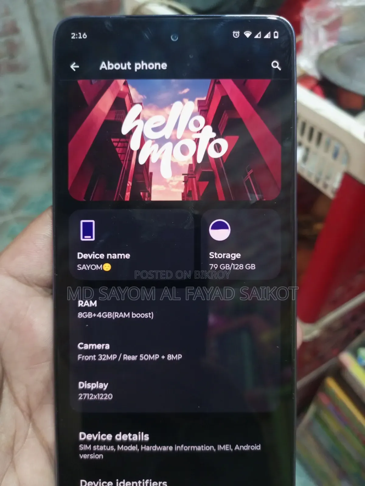 Motorola Moto G86 Power 5G 128 GB Purple
