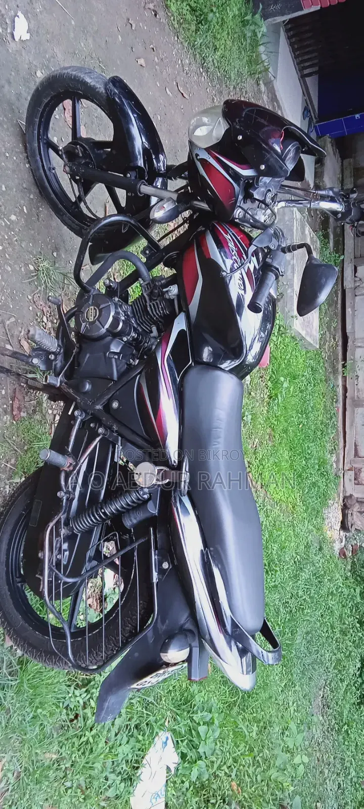 Bajaj Discover 100 2015 Black