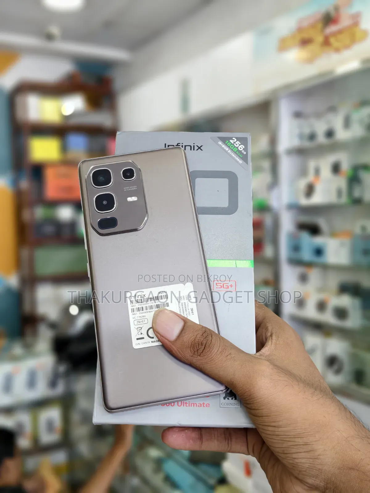 Infinix Note 50s 256 GB Gray