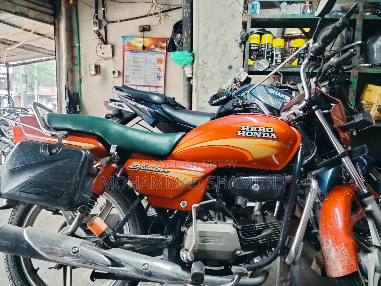 New Hero Splendor iSmart 2017 Red