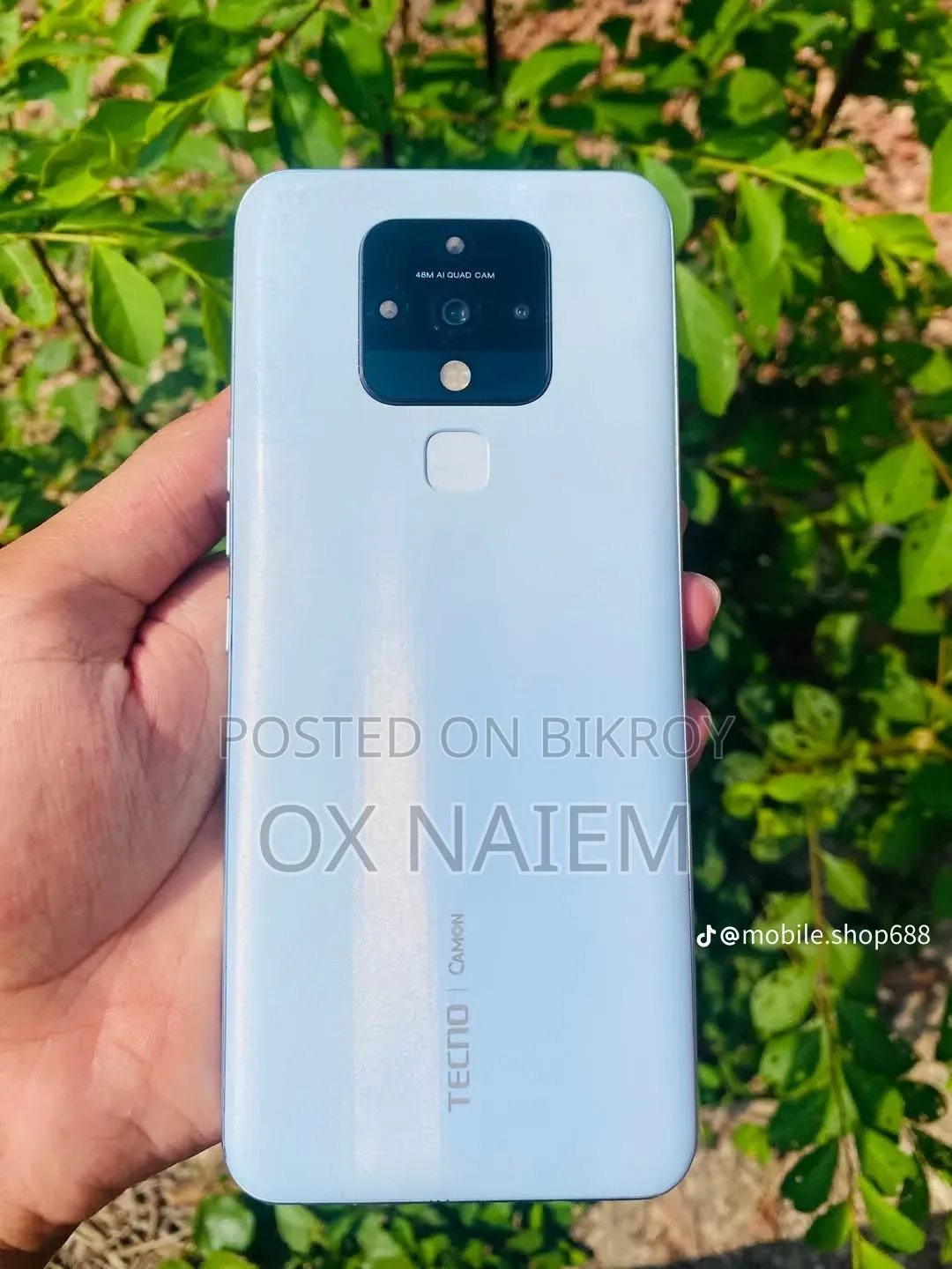 টেকনো ক্যামন ১৬ ৬৪ জিবি সাদা