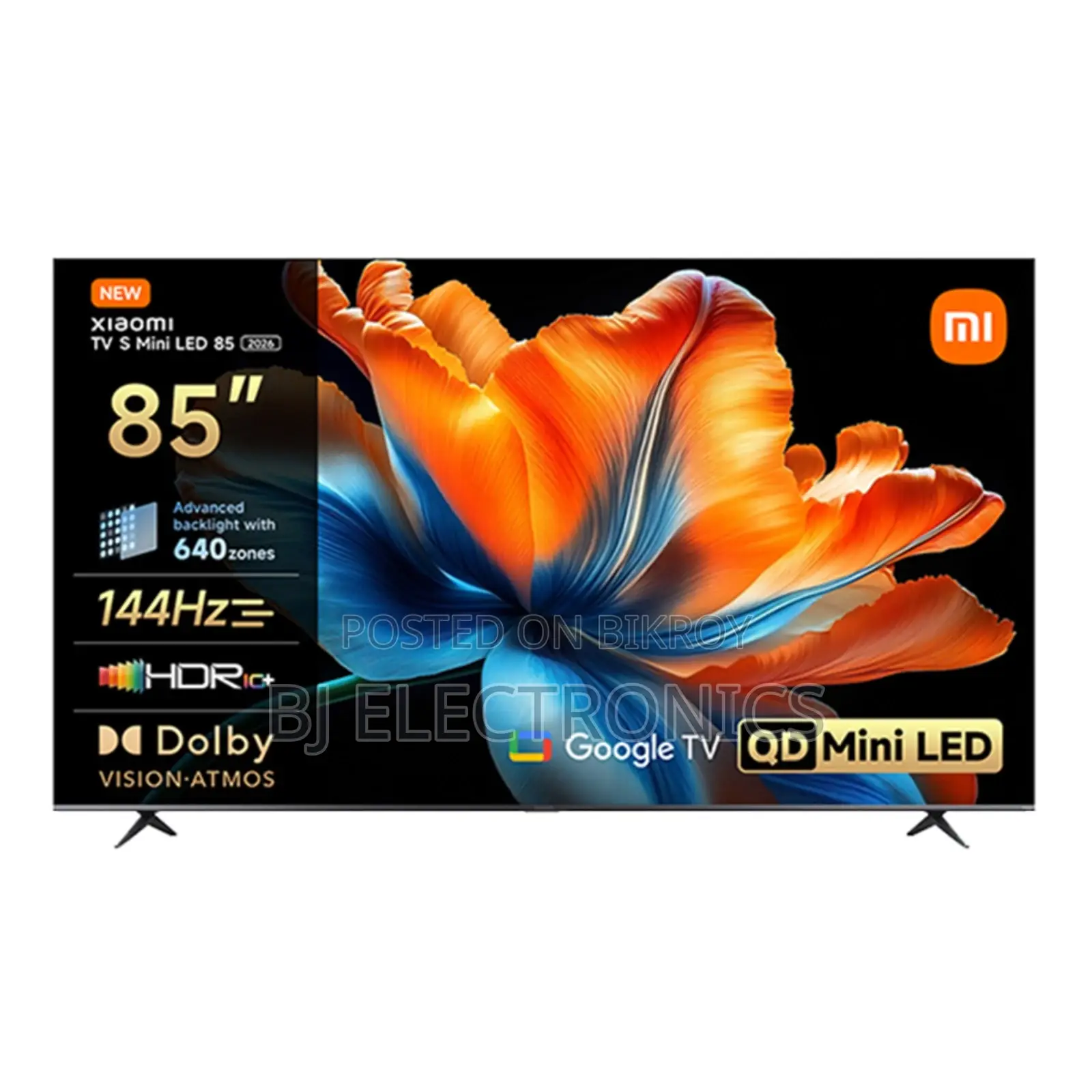 Xiaomi TV S Mini LED 85 2026 85 Inch 4K UHD QD-Mini LED Google TV