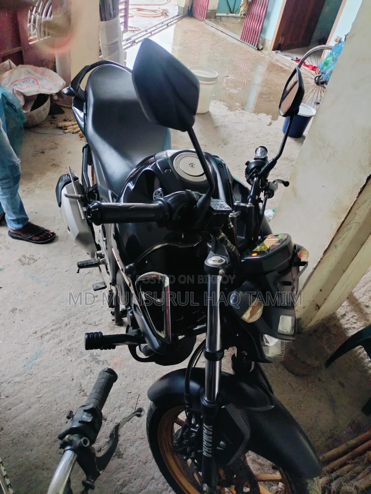 Yamaha FZS V3 2023 Black