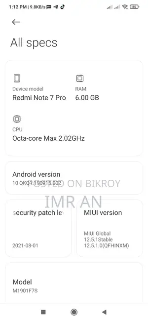 Xiaomi Redmi Note 7 Pro 128 GB Red