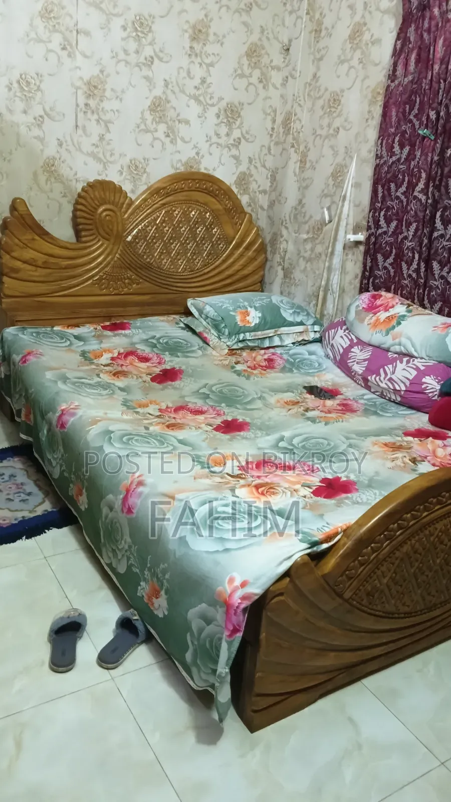 3part Armoire, Bed, Dressing Table