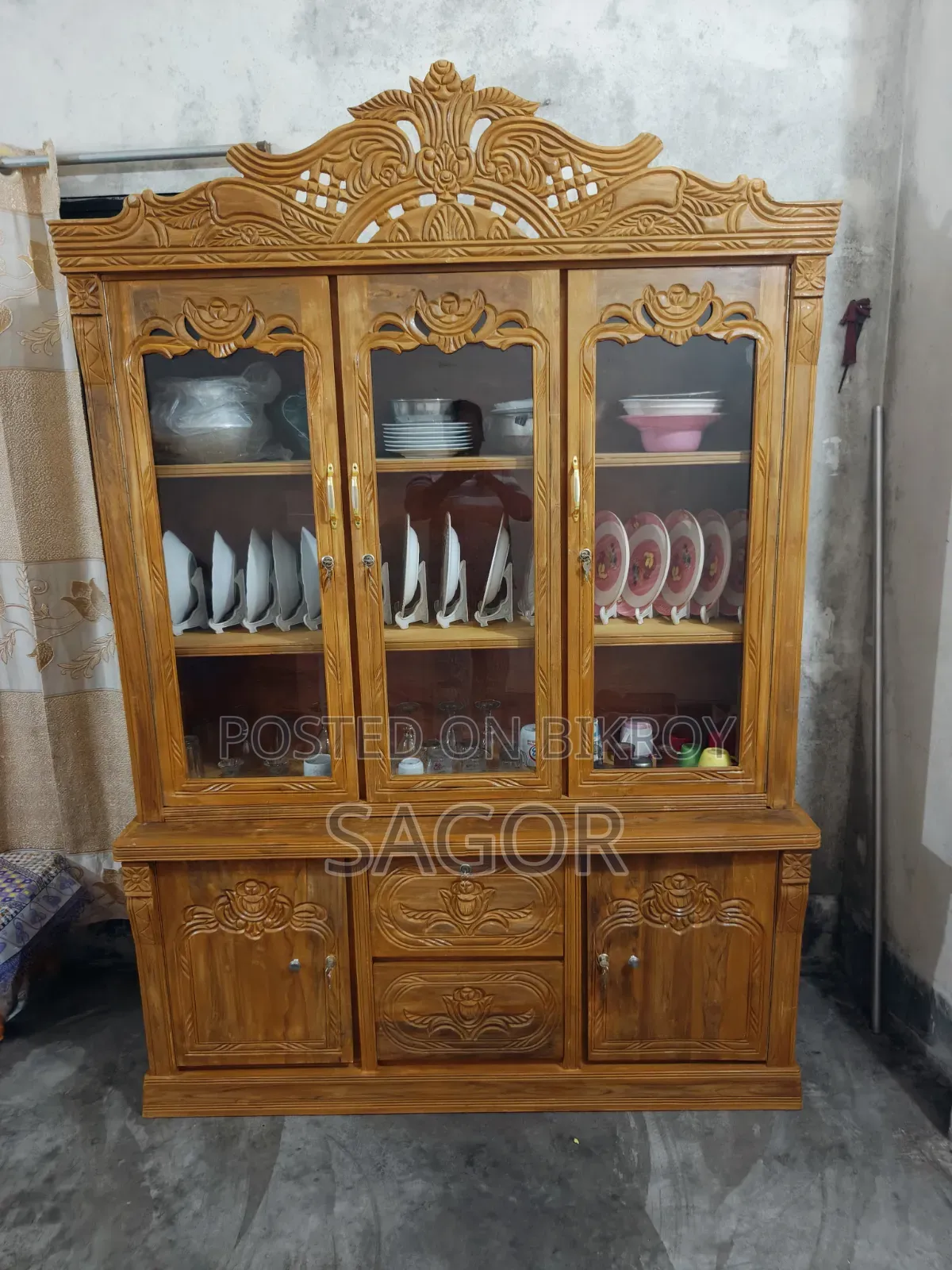 Chittagong Teak Wood Showcase