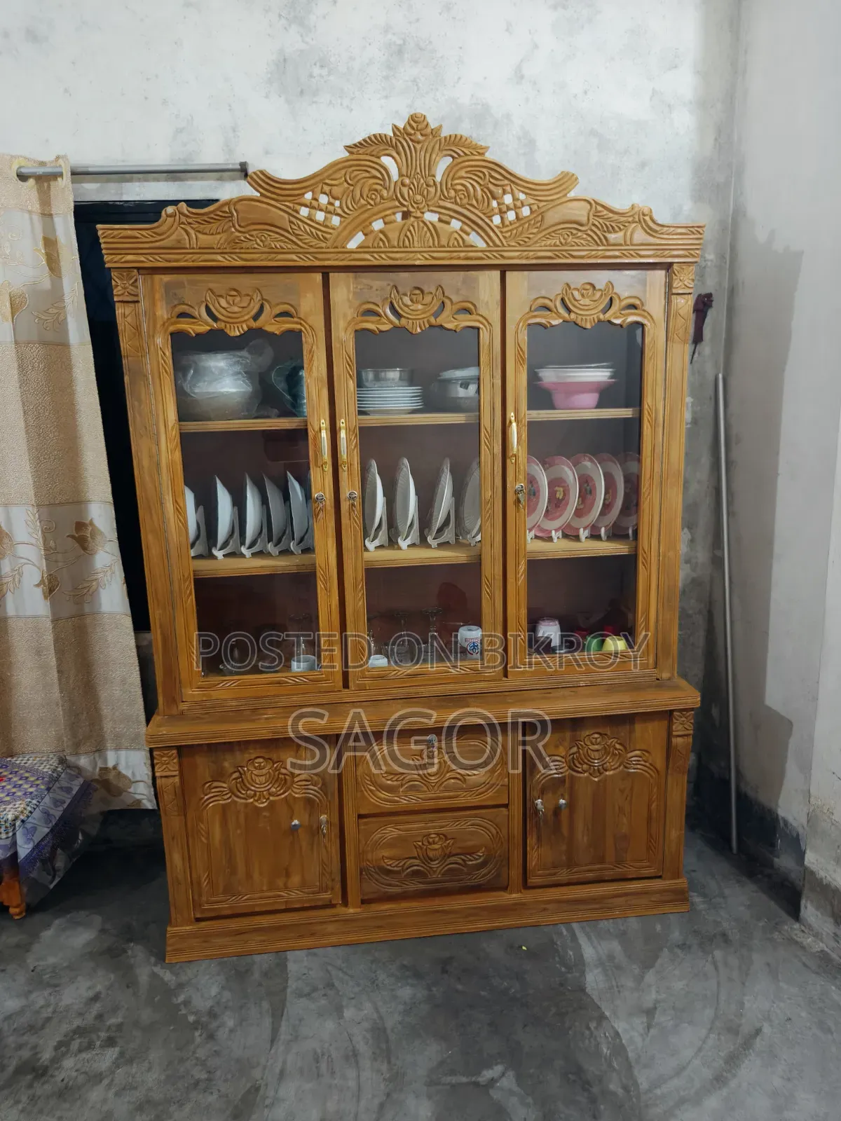 Chittagong Teak Wood Showcase