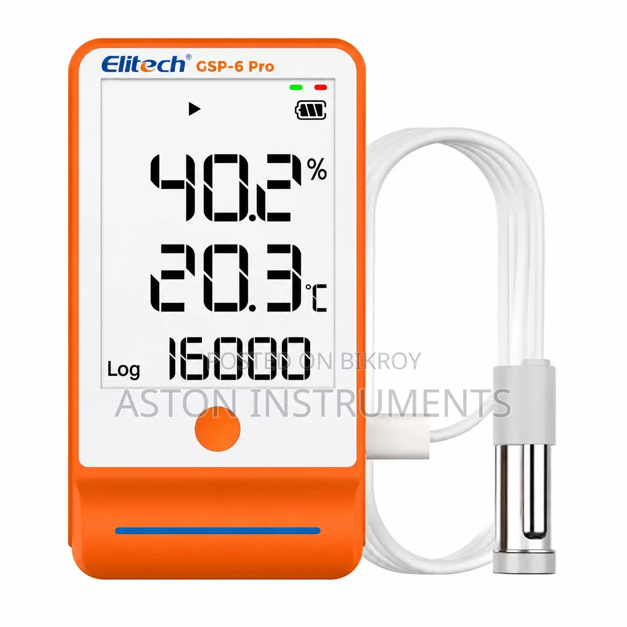 Elitech GSP-6 Pro Temperature Humidity Data Logger