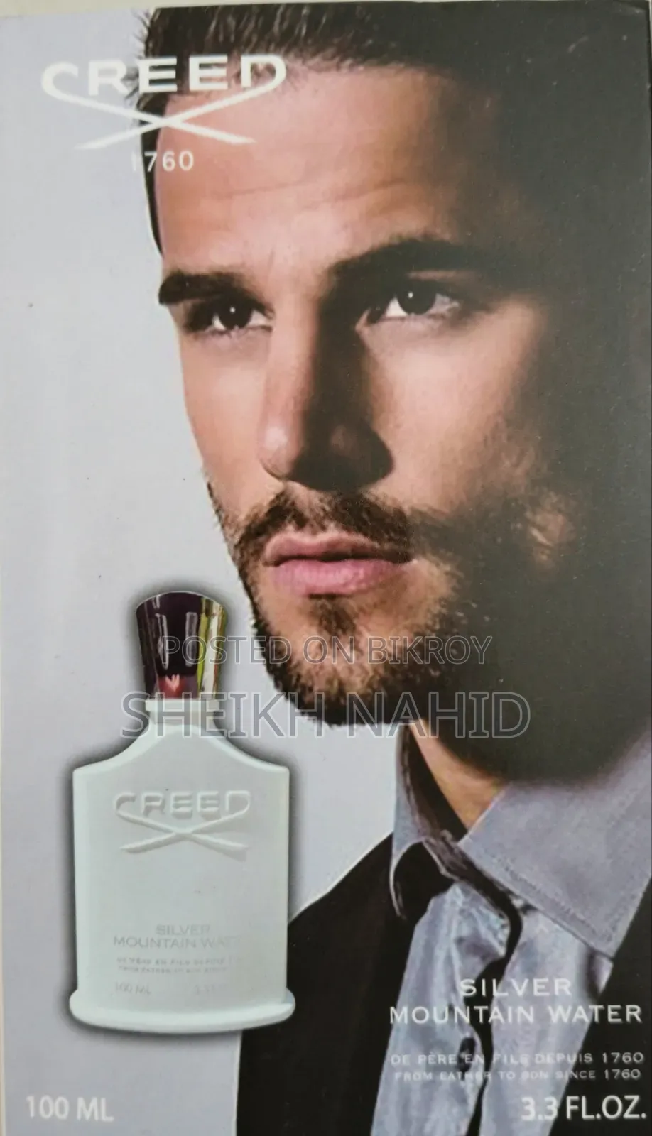 Creed Fragrance: Silver Mountain Water Eau De Parfum (EDP)