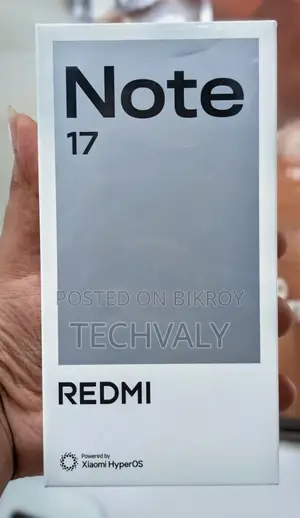 New Xiaomi Redmi Note 17 128 GB Black