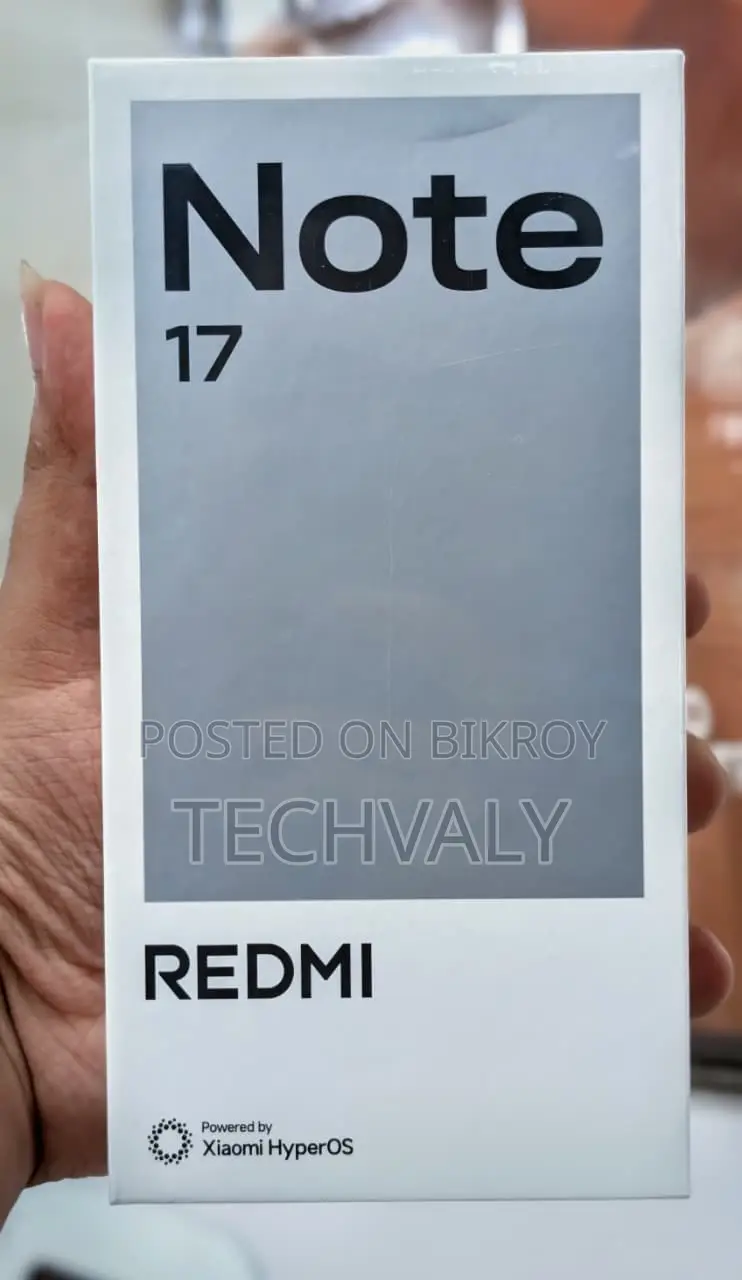 New Xiaomi Redmi Note 17 128 GB Black
