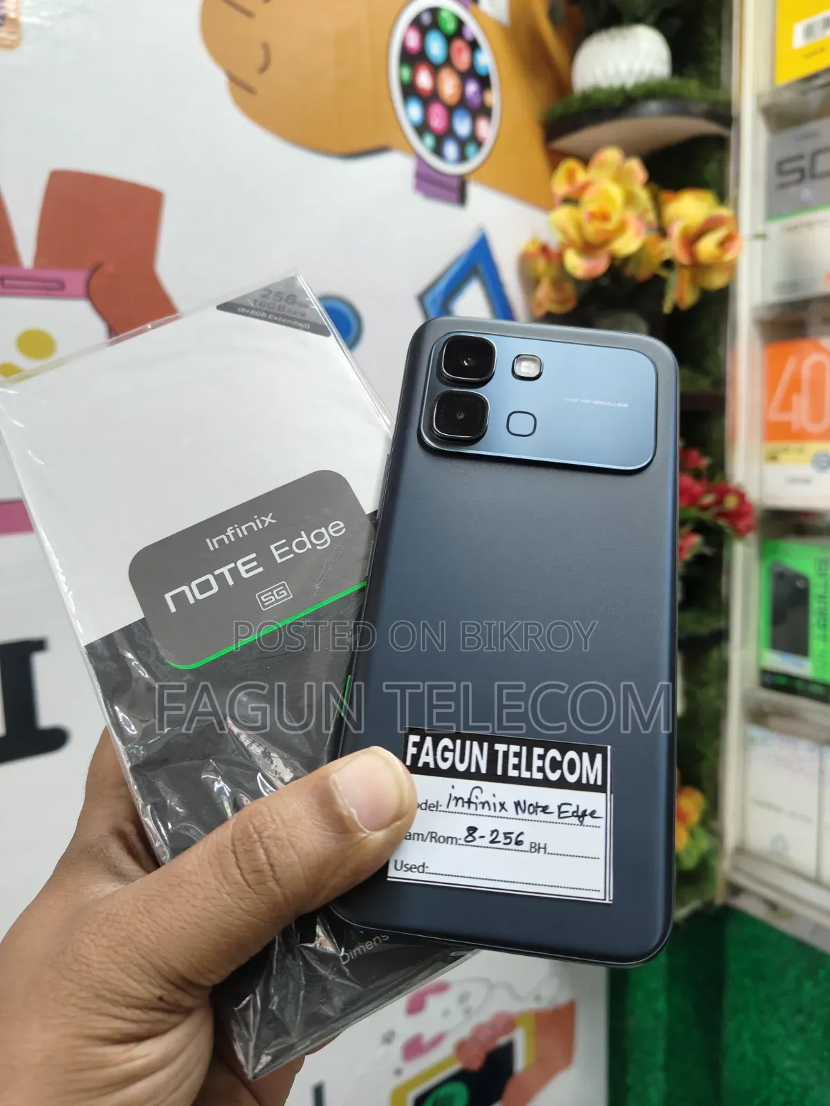 Infinix Note Edge 256 GB Black