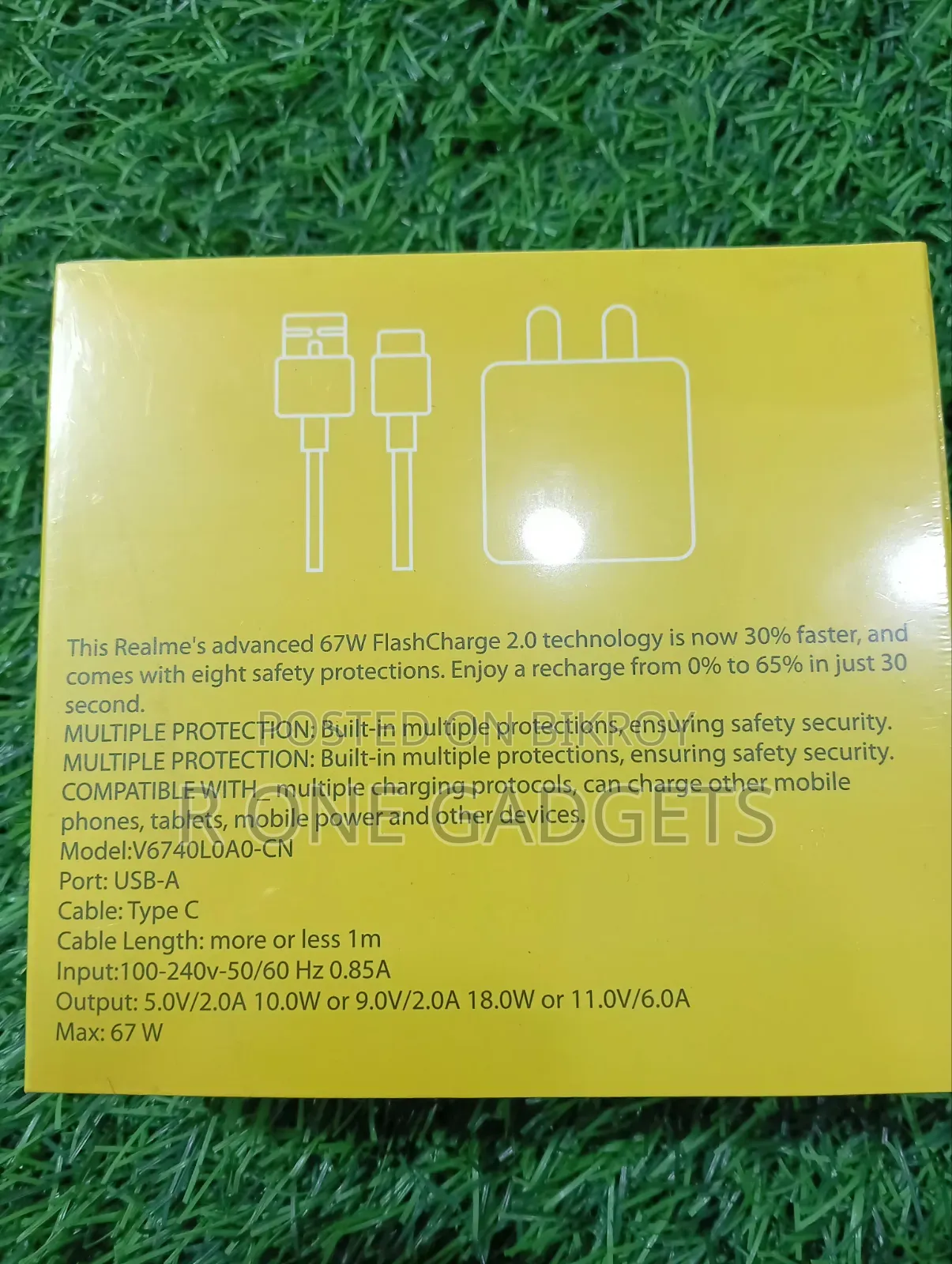 Realme 67w Supervooc Original Charger