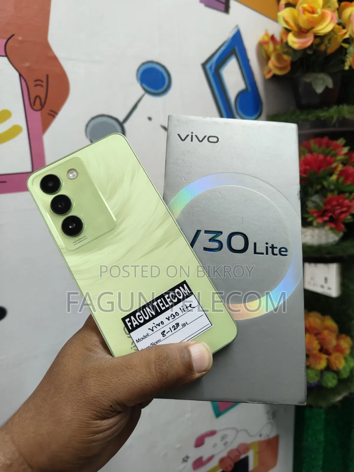 Vivo V30 Lite 256 GB Green