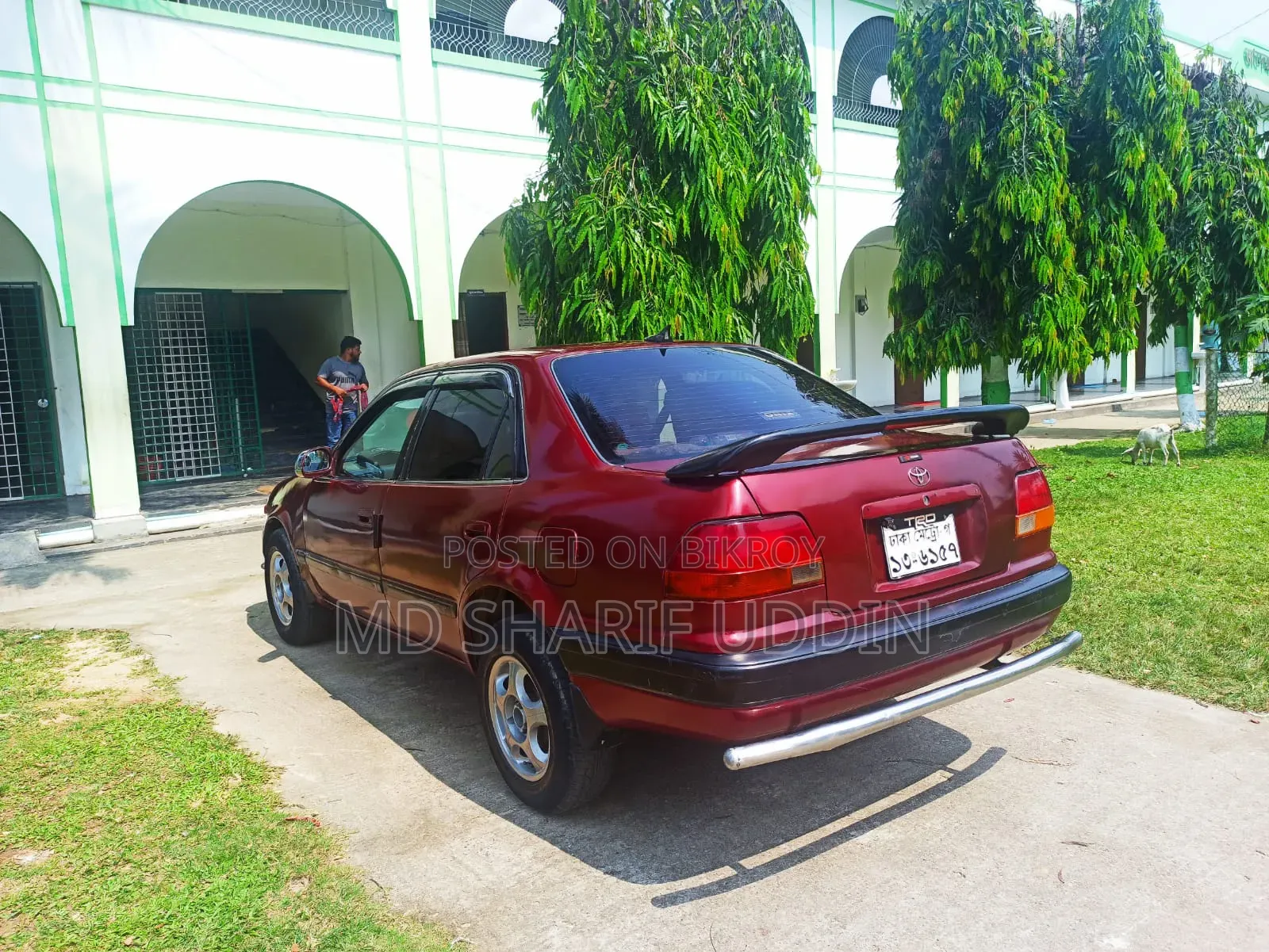 Toyota Corolla 1995 Maroon