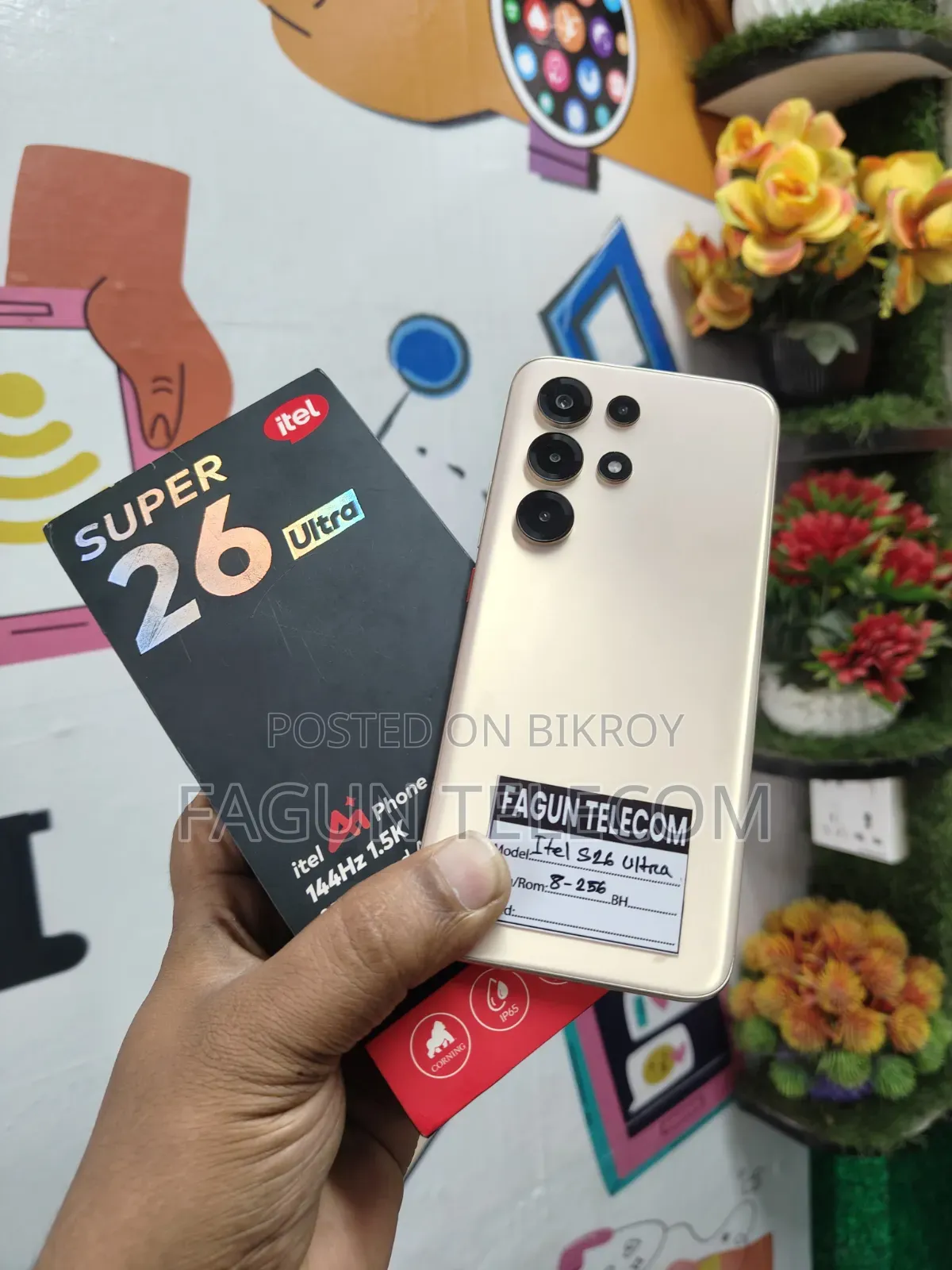 Itel S26 Ultra 256 GB Rose Gold