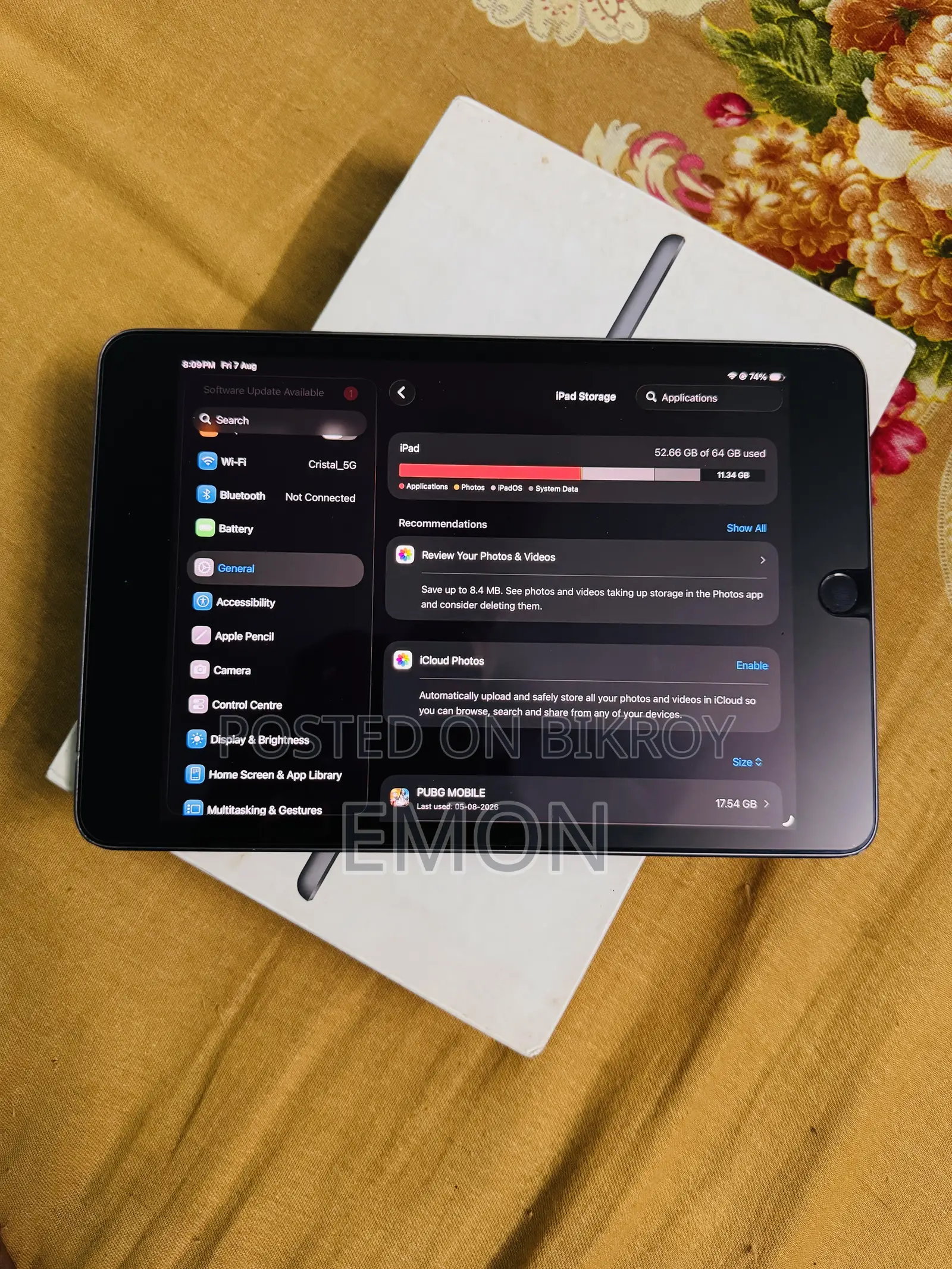 Apple iPad mini 5 (2019) 64 GB Silver