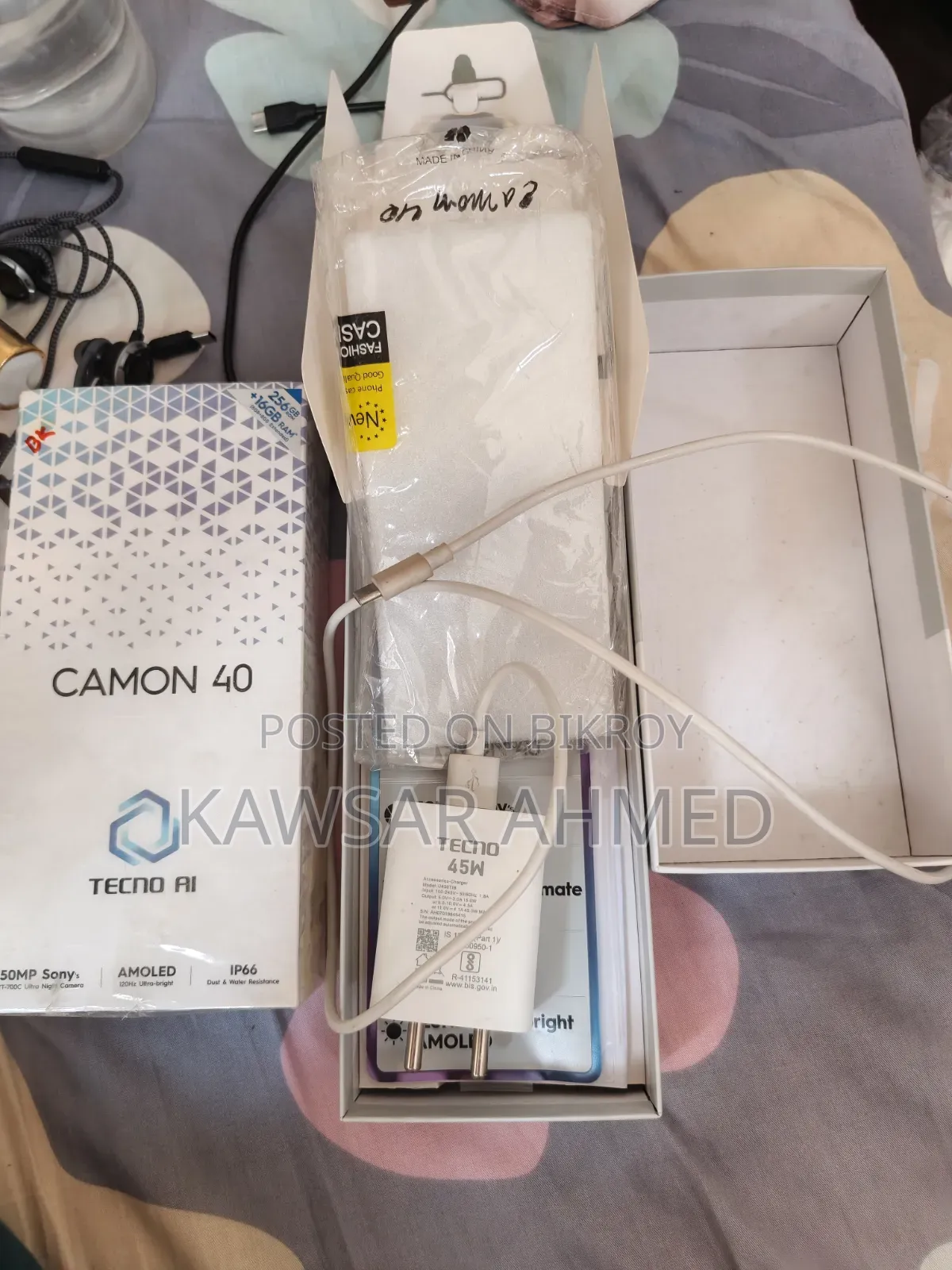 Tecno Camon 40 256 GB Black