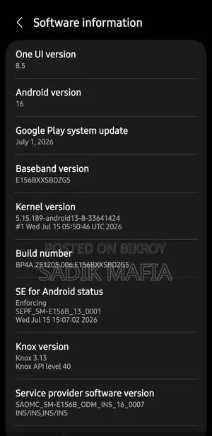 Samsung Galaxy F15 128 GB Black