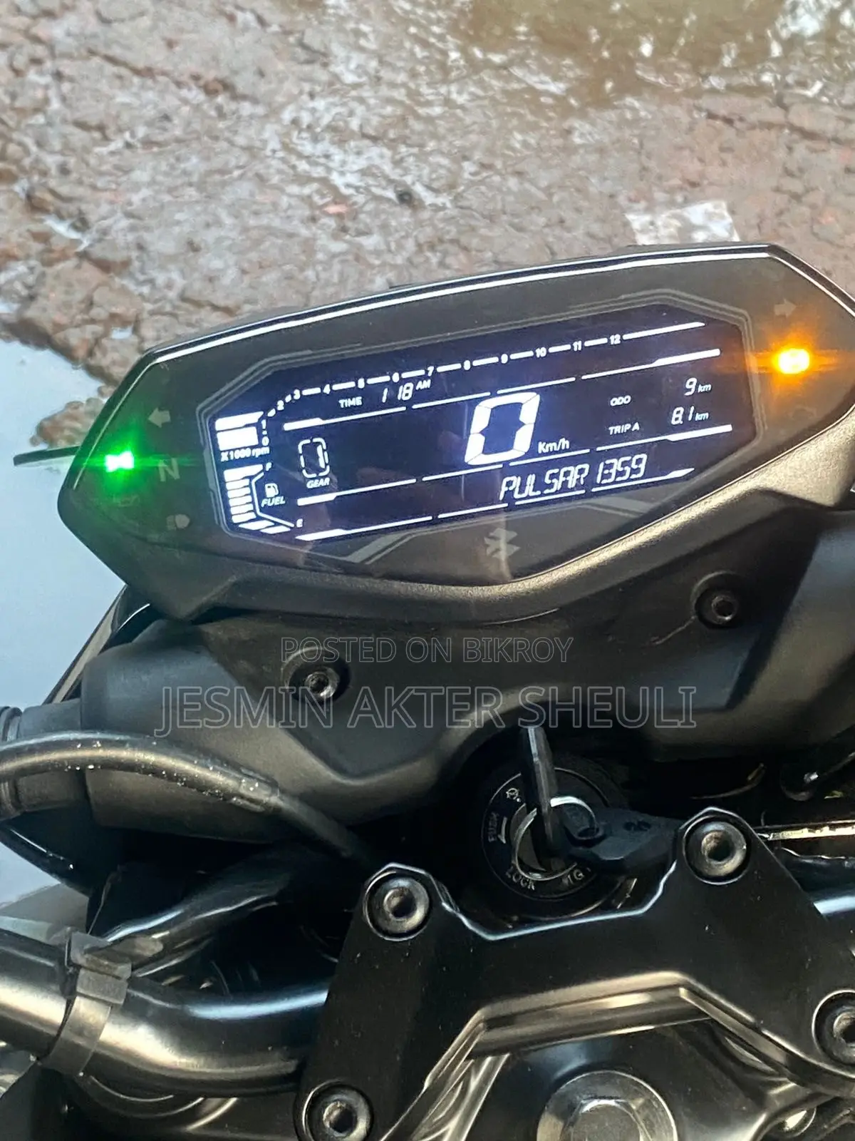 New Bajaj Pulsar NS 160 2026 Black