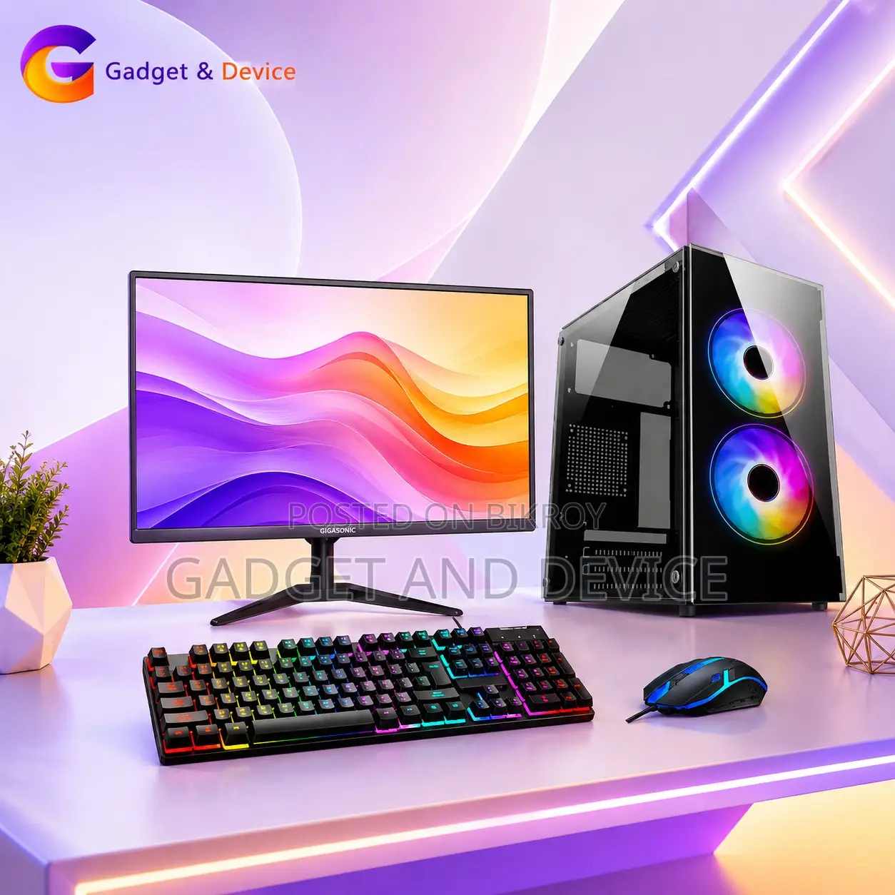 New Desktop Computer 8GB Intel Core i5 SSD 256GB