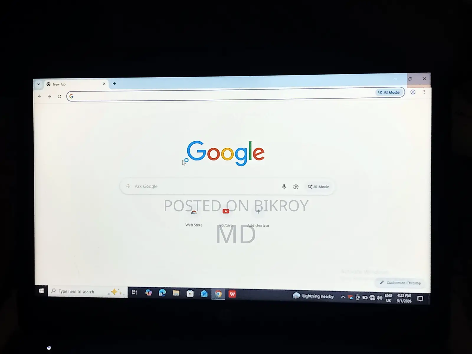 Laptop HP 15 8GB Intel Core I5 SSD 128GB
