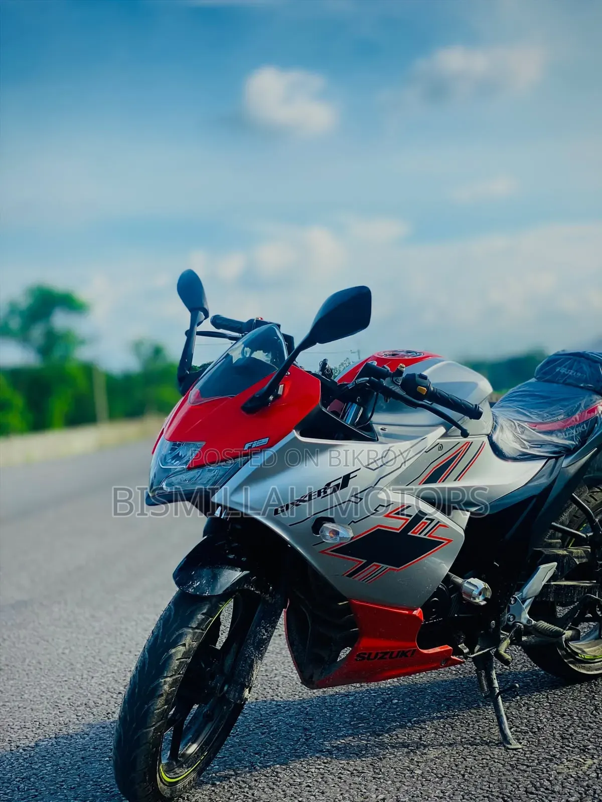 Suzuki Gixxer SF 2024 Orange