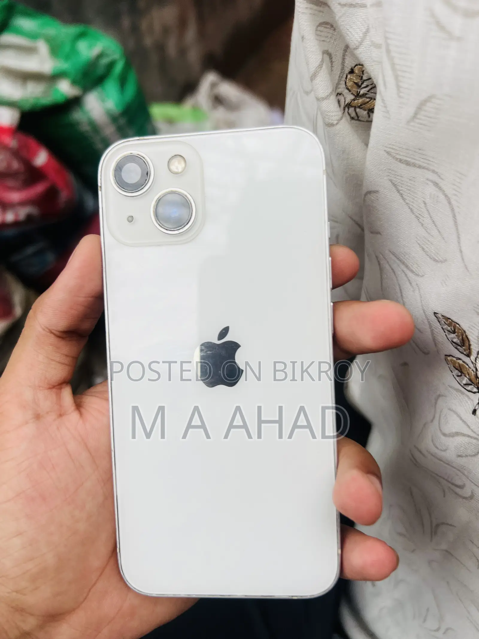 অ্যাপল আইফোন ১৩ ১২৮ জিবি হোয়াইট