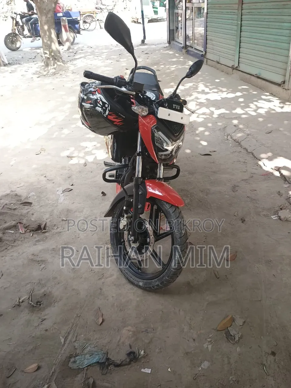 TVS Raider 125 2023 Red