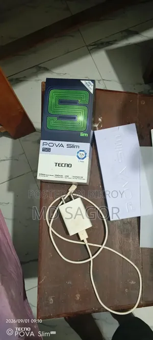 Tecno Pova Slim 5G 128 GB Black