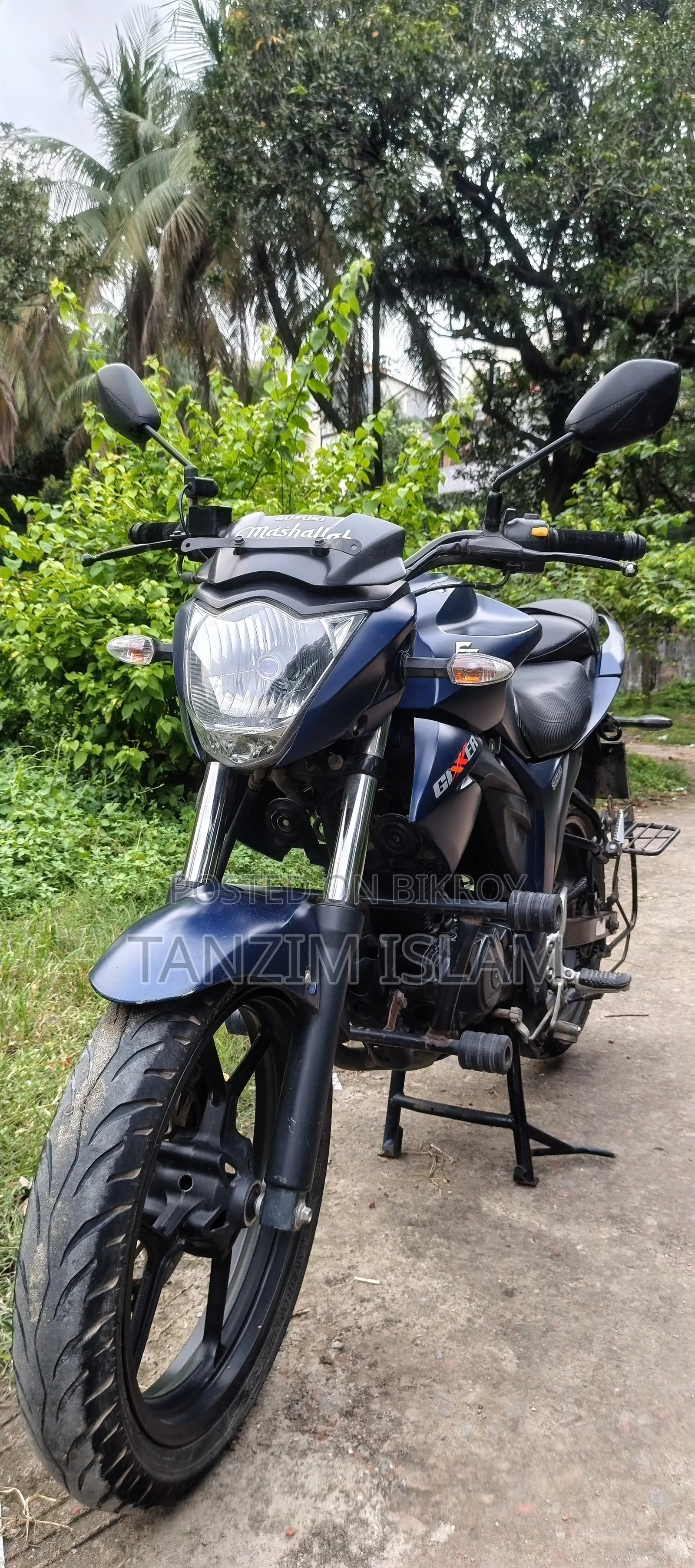 Suzuki Gixxer 2024 Blue
