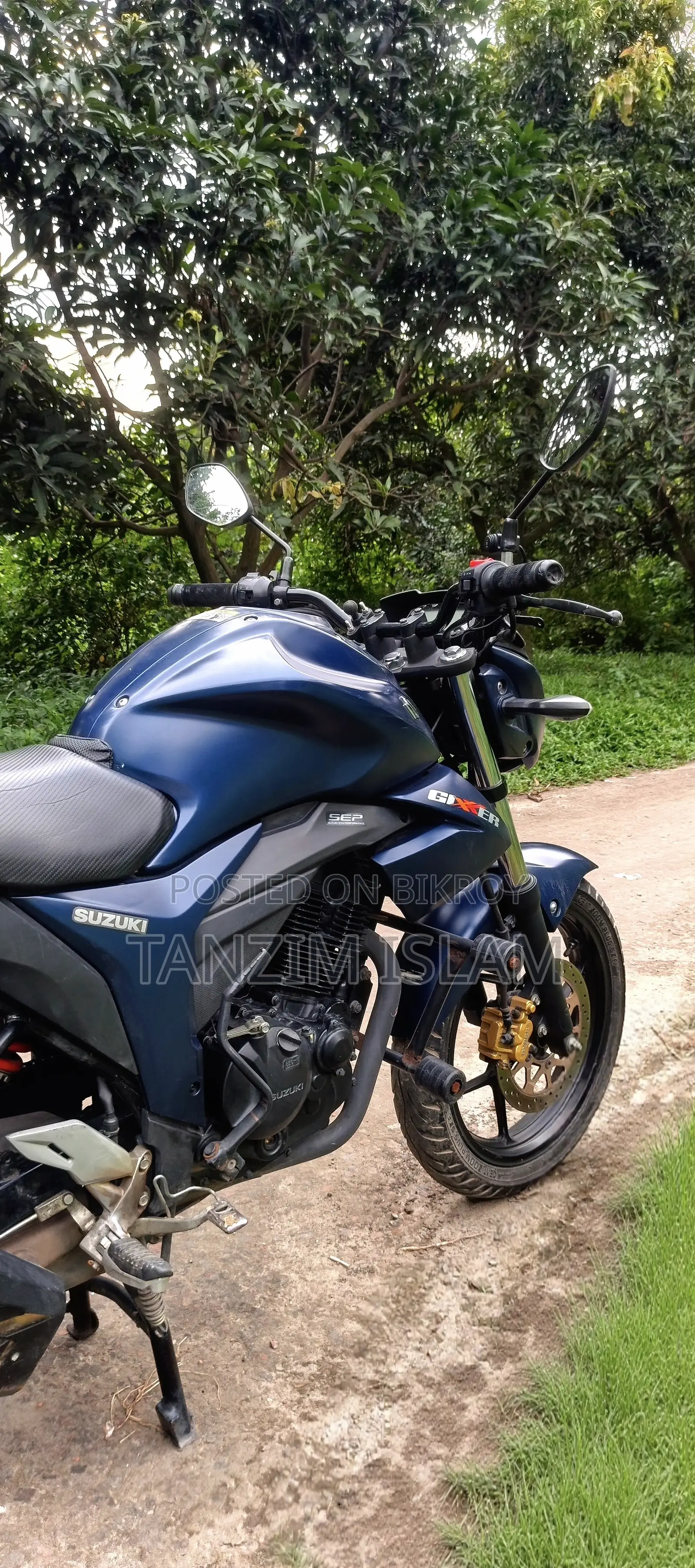 Suzuki Gixxer 2024 Blue