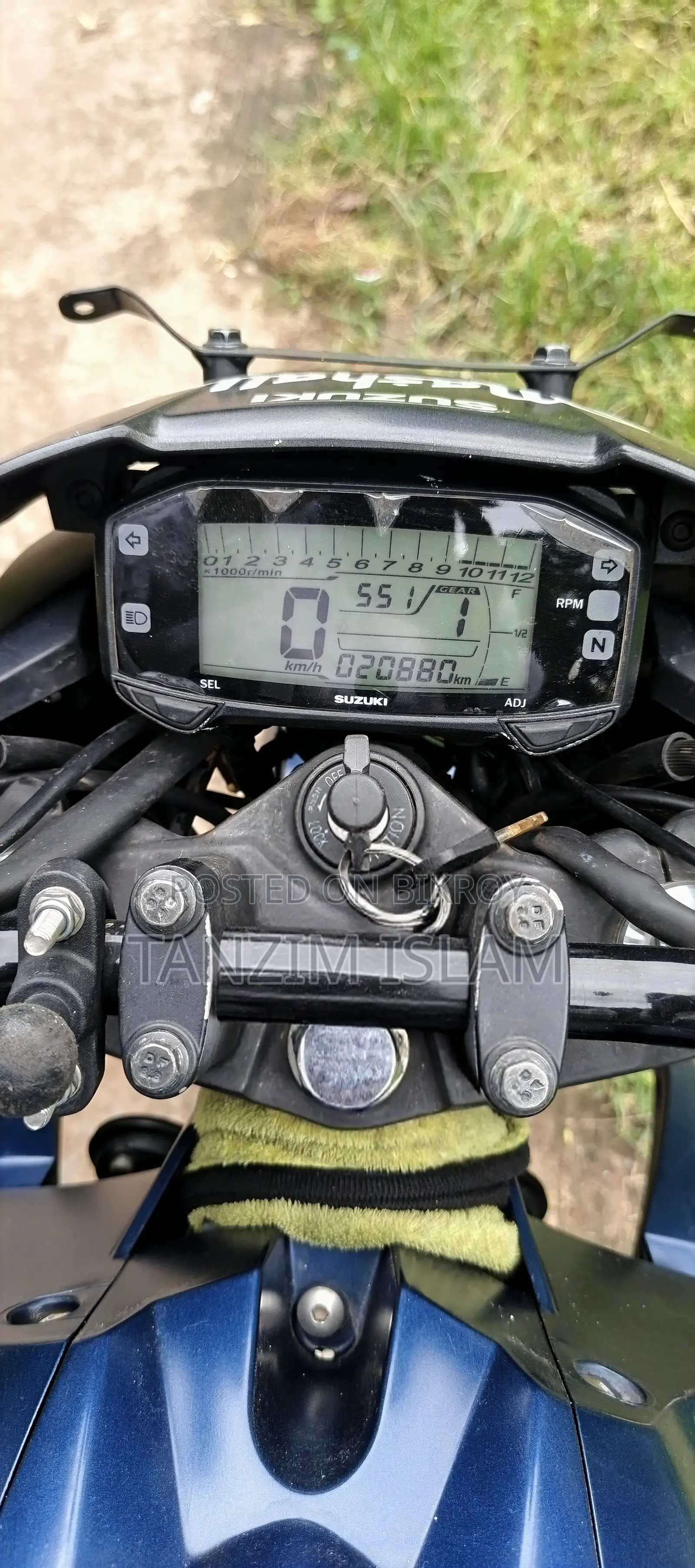 Suzuki Gixxer 2024 Blue