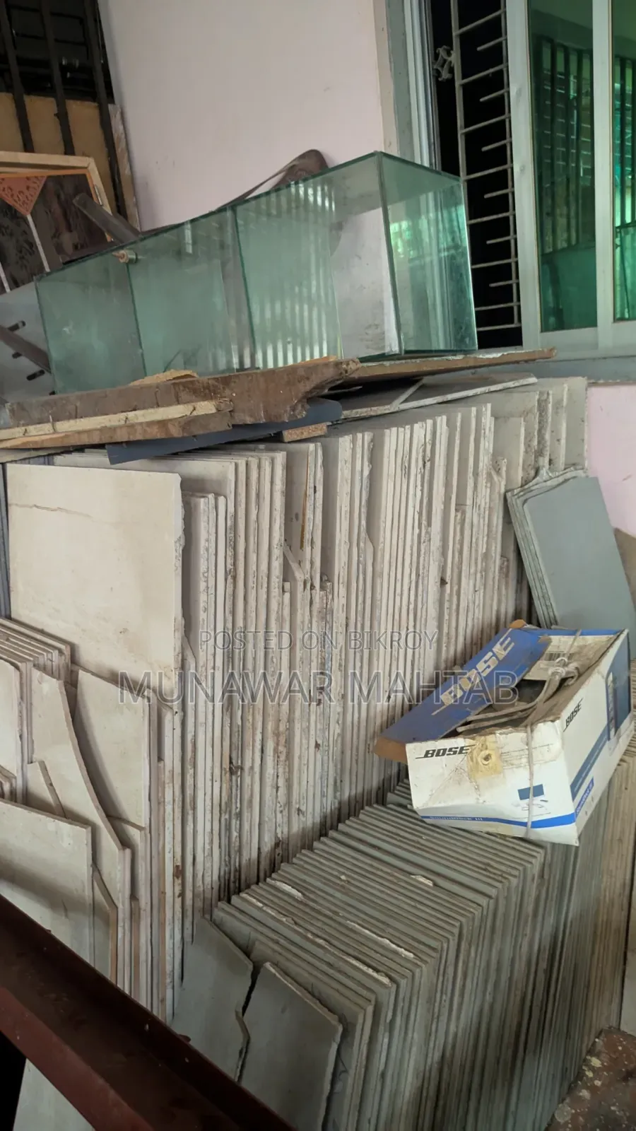 Chinese and Spanish Tiles(around 250 Pcs)