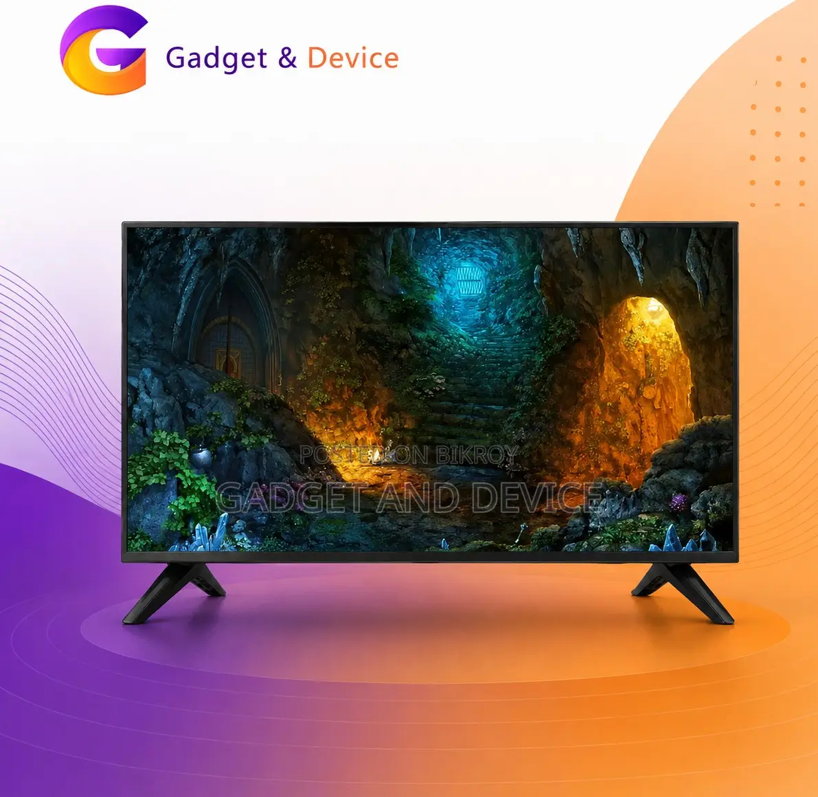 24′′Inch Smart Single Glass Full HD Television