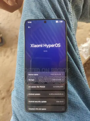 Xiaomi Poco X6 Pro 256 GB Yellow