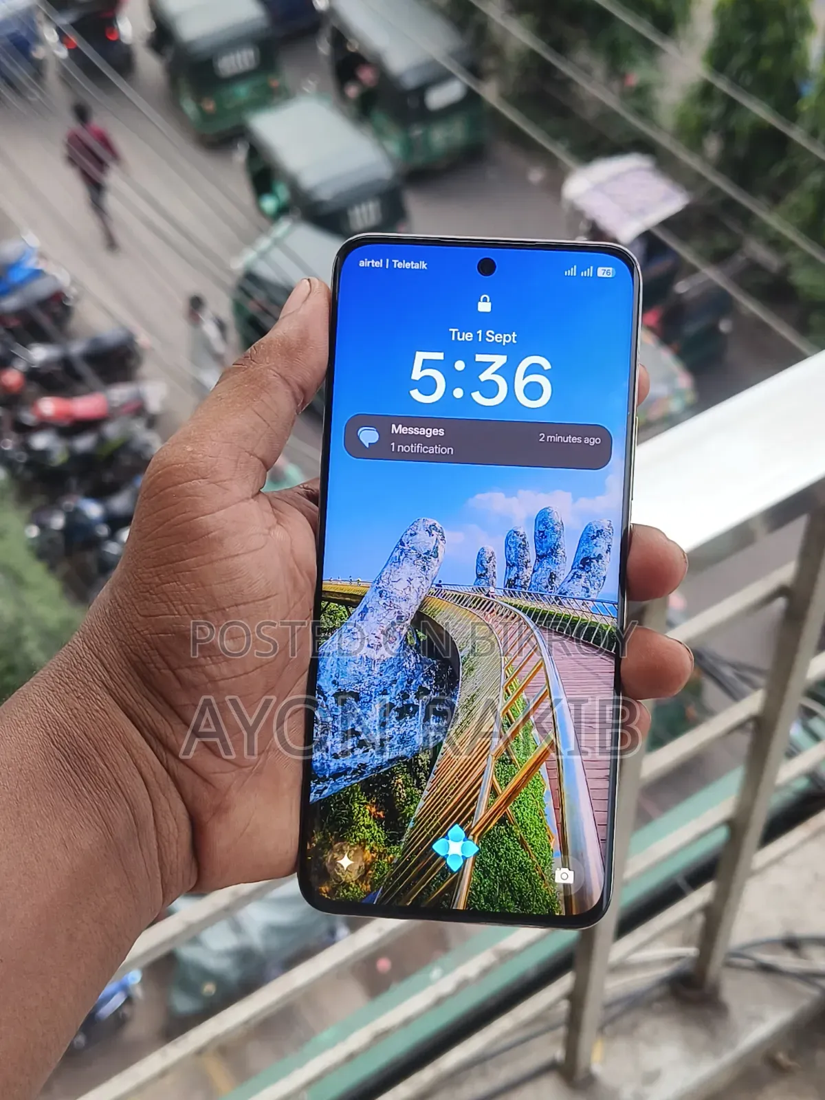 New Realme P3 Pro 256 GB Blue