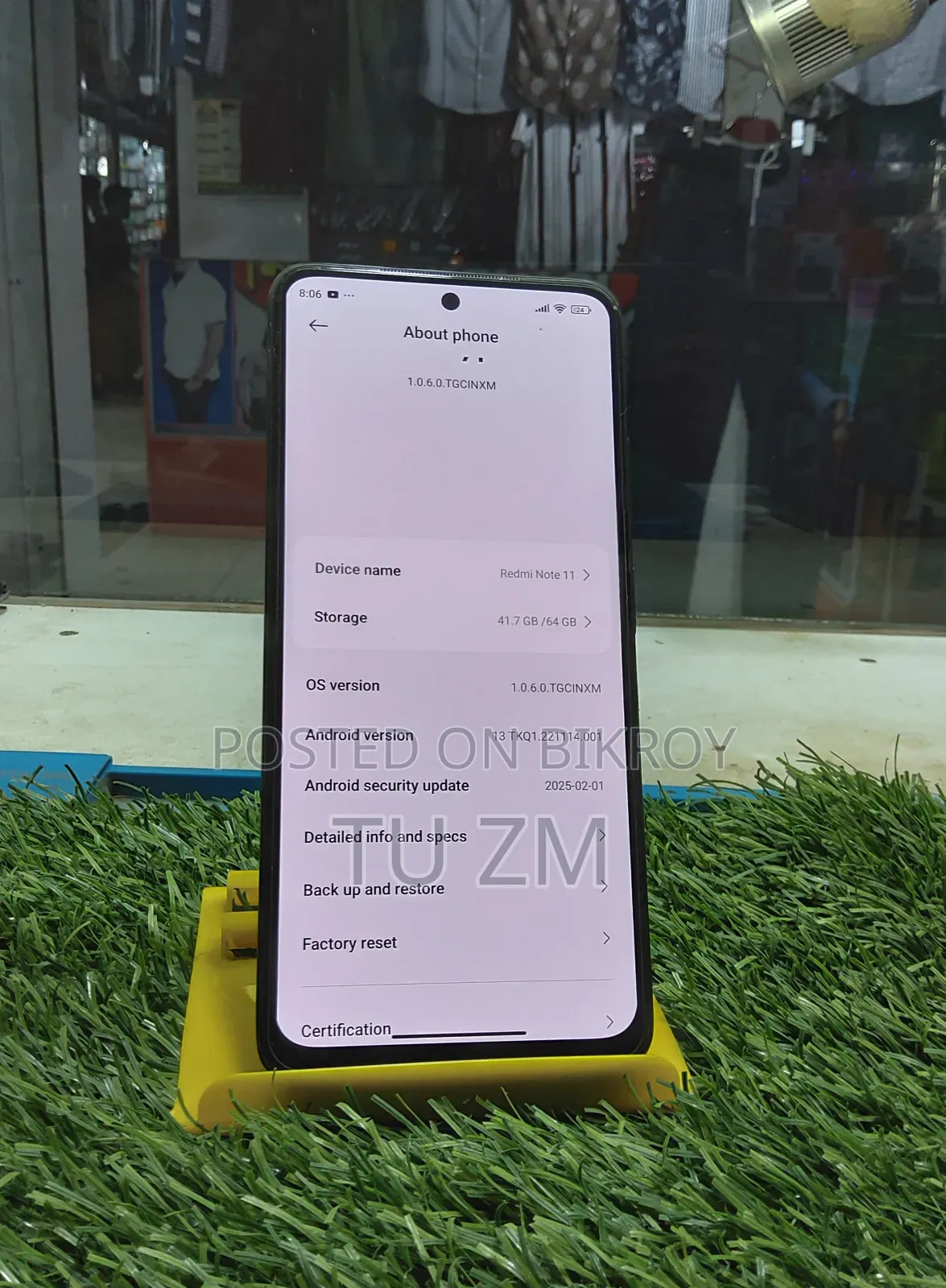 Xiaomi Redmi Note 11 64 GB Black