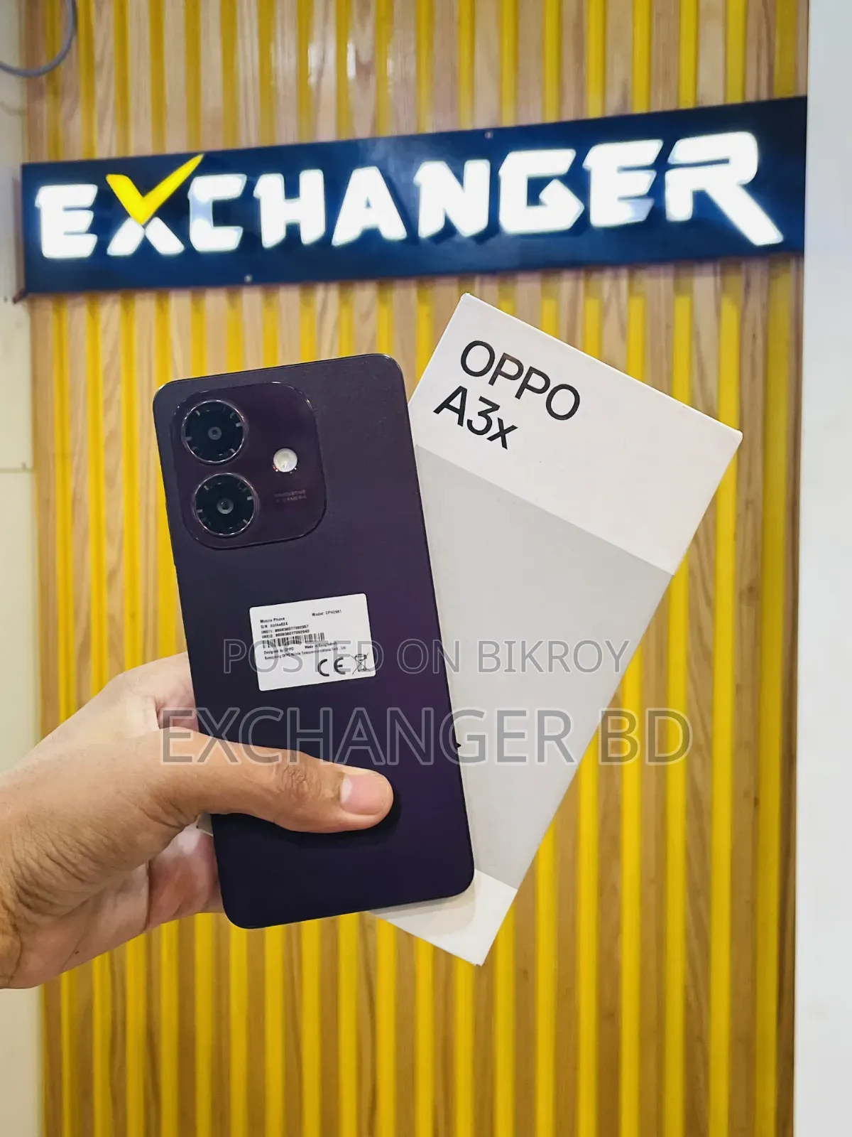 Oppo A3x 64 GB Purple