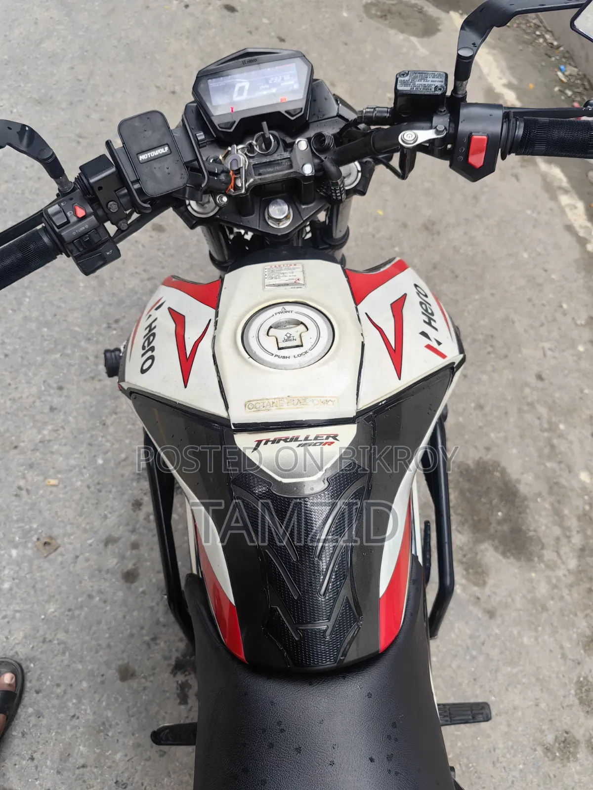 Hero Thriller 160R 2023 White