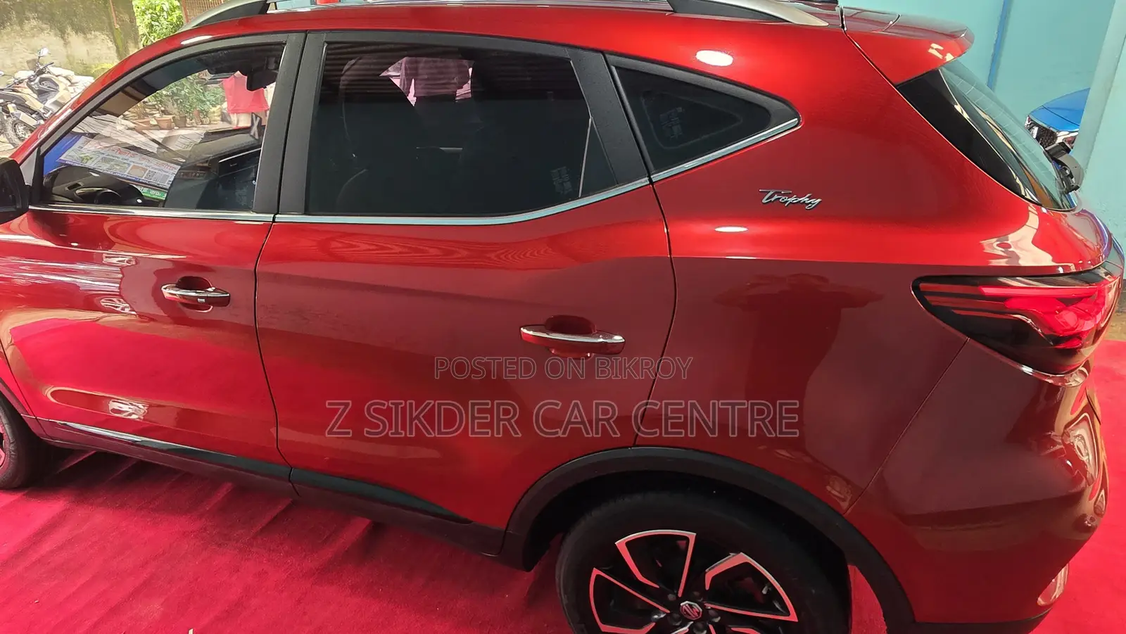 MG ZS 2021 Red