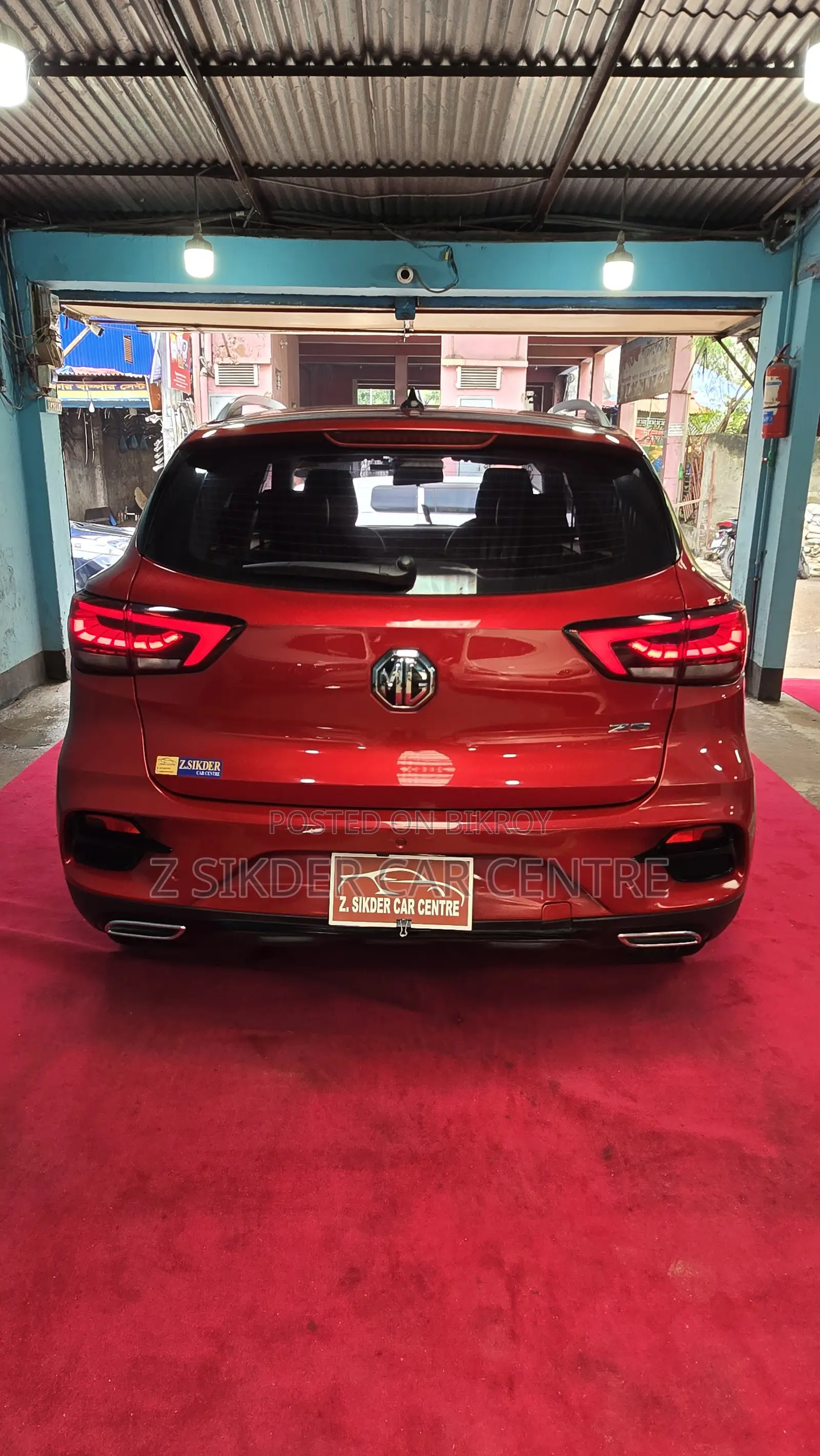 MG ZS 2021 Red