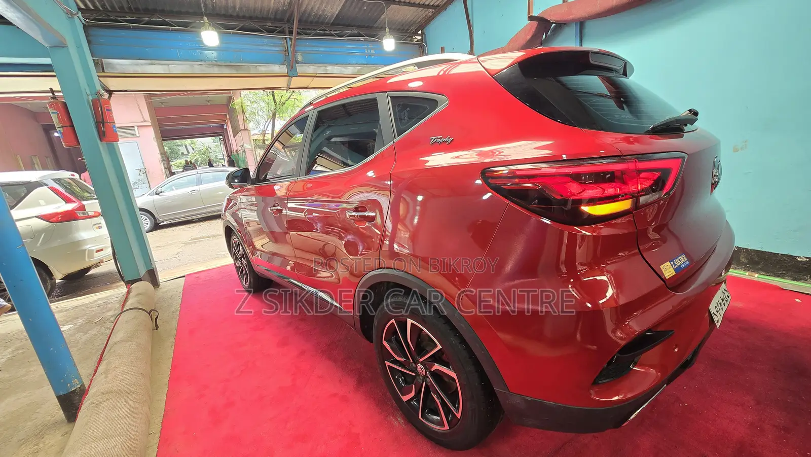 MG ZS 2021 Red