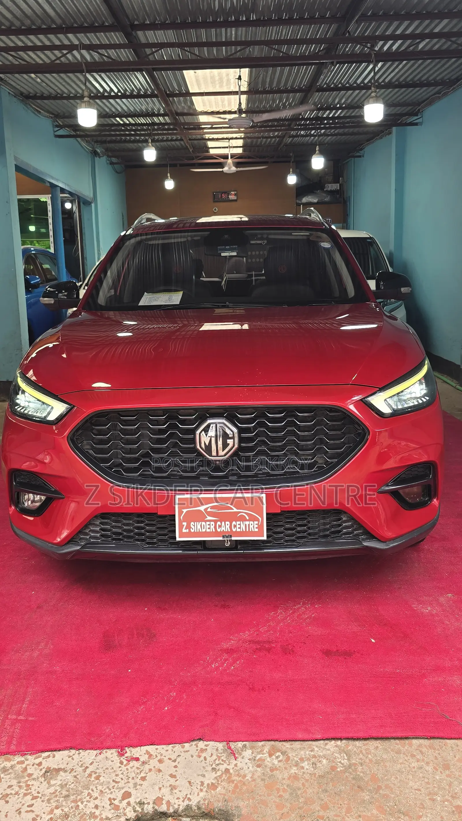 MG ZS 2021 Red