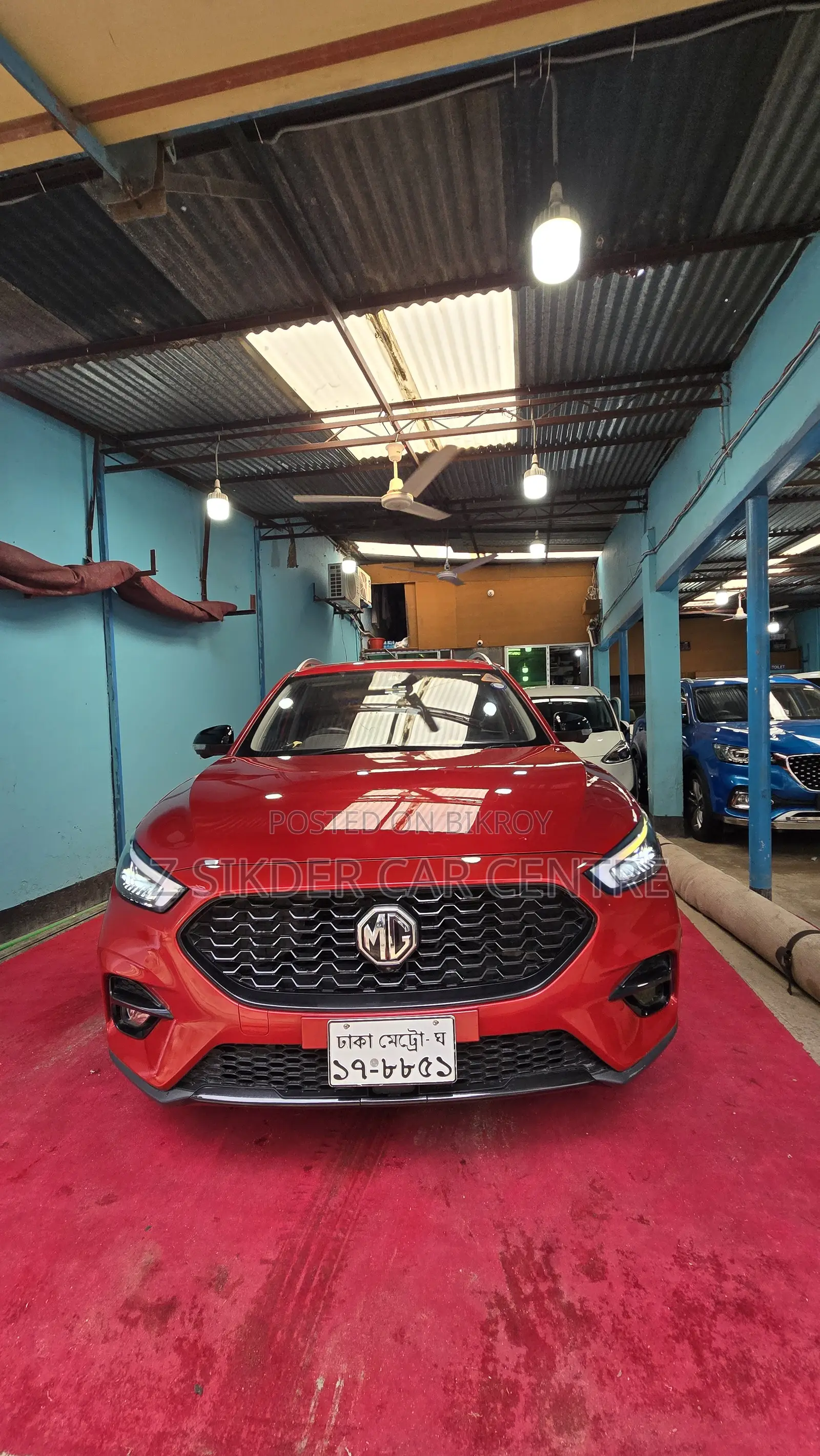 MG ZS 2021 Red